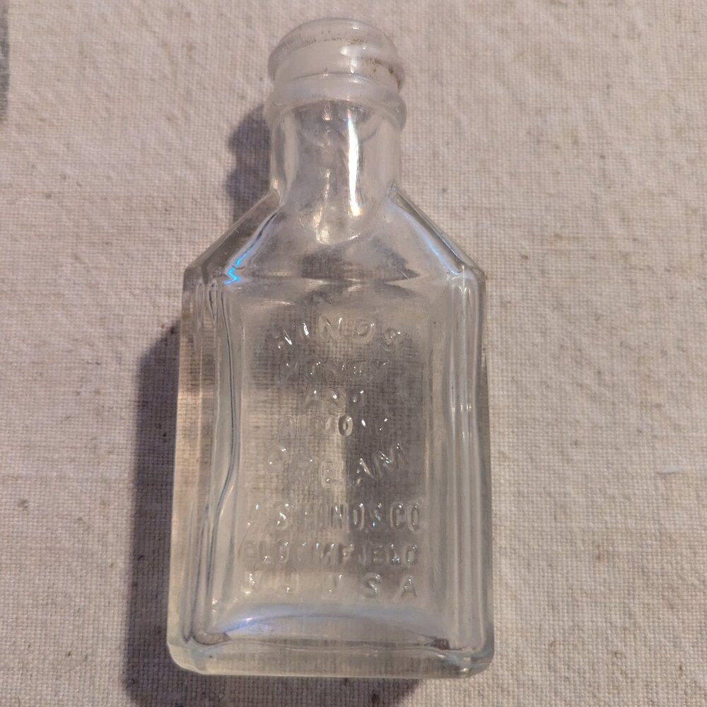 Vintage Hinds Honey and Almond cream bottle